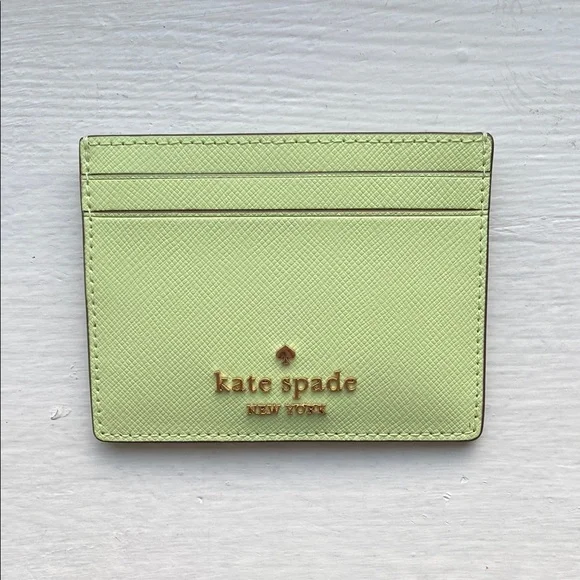 Kate Spade Mint Card Holder - Picture 1 of 3